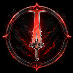 Bloodforged_sword logo