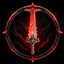 Bloodforged_sword logo