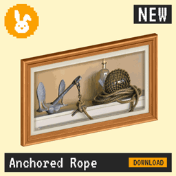 Raster Rabbit: Daily Drop - Anchored Rope | FIRST ARRIVAL Still Life Collection (3 New Paintings) project image