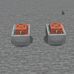 Copper Chest with Minecart