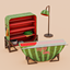 Watermelon furniture logo