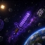 SpacePavV5 + Purple Space Sky logo