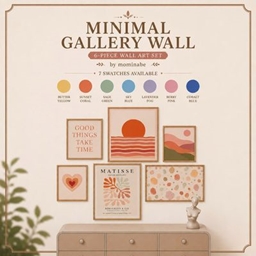 Minimal Gallery Wall – 6-Piece Wall Art Set project image