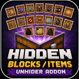 Useful Hidden blocks Unhider Addon logo