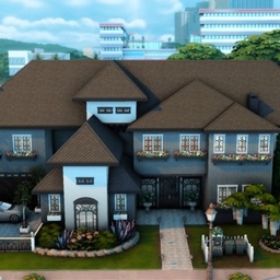 🏡Maple Mansion | Shell OR Fully Furnished | Sims 4 Build project image