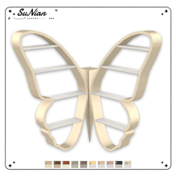 [Butterfly Shimmer]Wall Display Shelf logo
