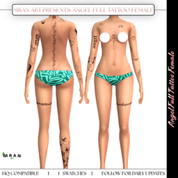 Angel Full Tattoo Female project image