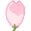 Cherry blossom petals logo