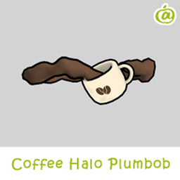 Coffee Halo Plumbob logo