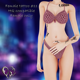 Female tattoo #11 project image