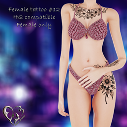 Female tattoo #12 project image