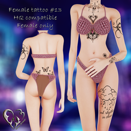 Female tattoo #13 project image