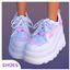Astro Soft Platform Sneakers logo