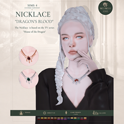 Medieval Historical CC Dragon's Blood" Necklace logo