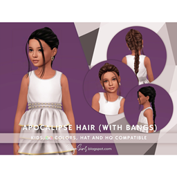 SONYASIMS - Apocalipse Hair Kids (with bangs/frontal strands) project image