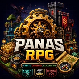 Panas RPG - Create, Dungeons,  Exploration  Optimized 1.20.1 logo