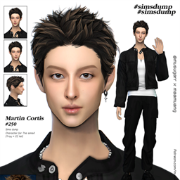 Sims dump | Martin Cortis logo