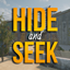 HIDE AND SEEK | industrial zone logo