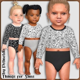 Infants Ink Blossoms Underwear project image