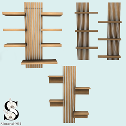 Timber Shelves Set logo