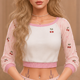 Sweet Cherry Sweater 🍒 logo