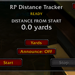 RP Distance Tracker logo