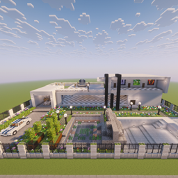 Modern House 4 (Chairy Styled) (Part of Modern City Structures and Residence) project image