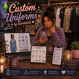 Custom Uniforms by midnitetech - Tradução PTBR