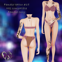 Female tattoo #15 project image
