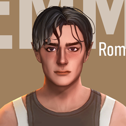 Jemma — Roman’s Hair logo