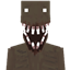 Creepier Cave Dweller (horror) (terror) (spooky) logo