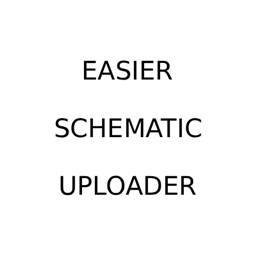 Easier Schematic Uploader (litematica) logo