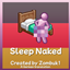 Sleep Naked German Translation logo