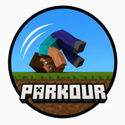 Parkour, wall jump, roll and more logo