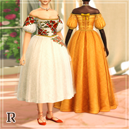 Seraphina Embroidery Dress & Gown Set project image