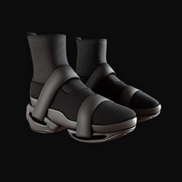 Men's Futuristic High Top's logo