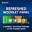Refreshed Moodlet Panel logo