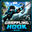 Grapling hook by baku logo