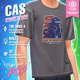 IDxA Streetwear Shirt King Of Monsters Men project image