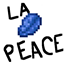 'La peace' logo