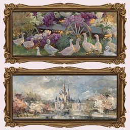 Romantic & Colorful Paintings set II. logo