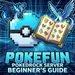 🐾 POKEFUN BEGINNER'S GUIDE — POKÉMON BEDROCK SERVER project image