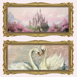 Romantic & Colorful Paintings set I. logo