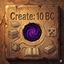 Create 10 BC logo