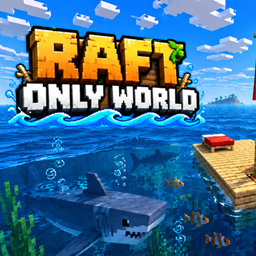 Raft Only Survival World 🌍 logo