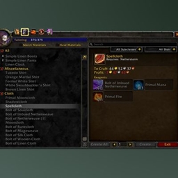 TradeSkillExtended project image