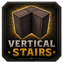 Vertical/Sideways Stairs logo