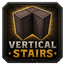 Vertical/Sideways Stairs logo