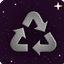Ad Astra: Recycling logo