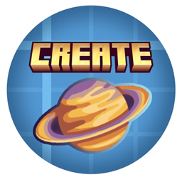 Create Aeronautics + Space Explorations logo